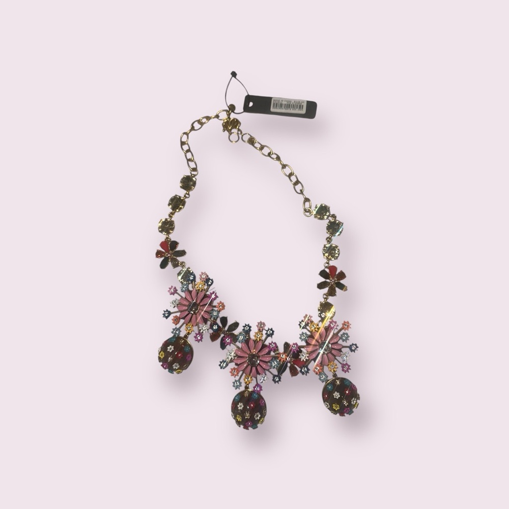 J.Crew flower necklace